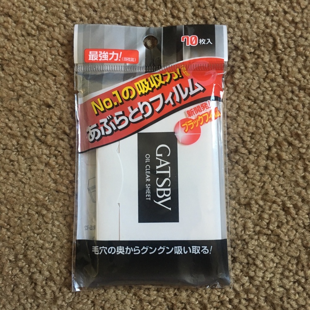 Gatsby Oil Clear Sheet